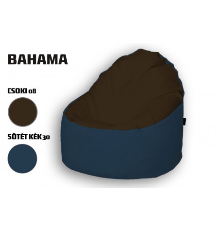 Csoki Barna - Sötétkék Babzsákfotel