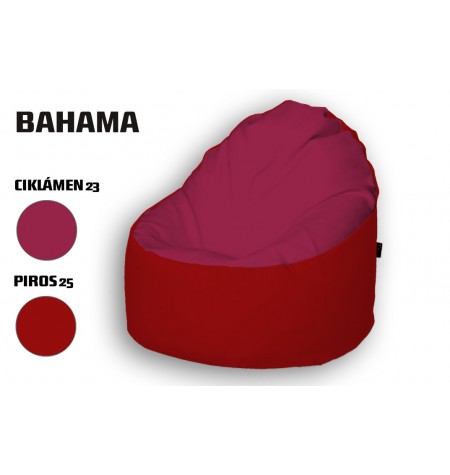 Ciklámen - Piros Babzsákfotel