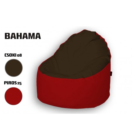 Csoki Barna - Piros Babzsákfotel
