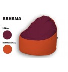 Lila - Narancssárga Babzsákfotel
