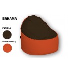 Csoki Barna - Narancssárga Babzsákfotel